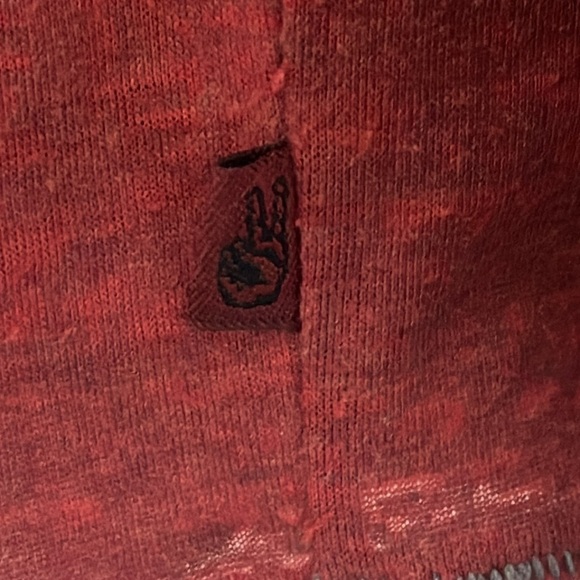 John Varvatos lightweight red long sleeve shirt size extra large - Picture 5 of 8